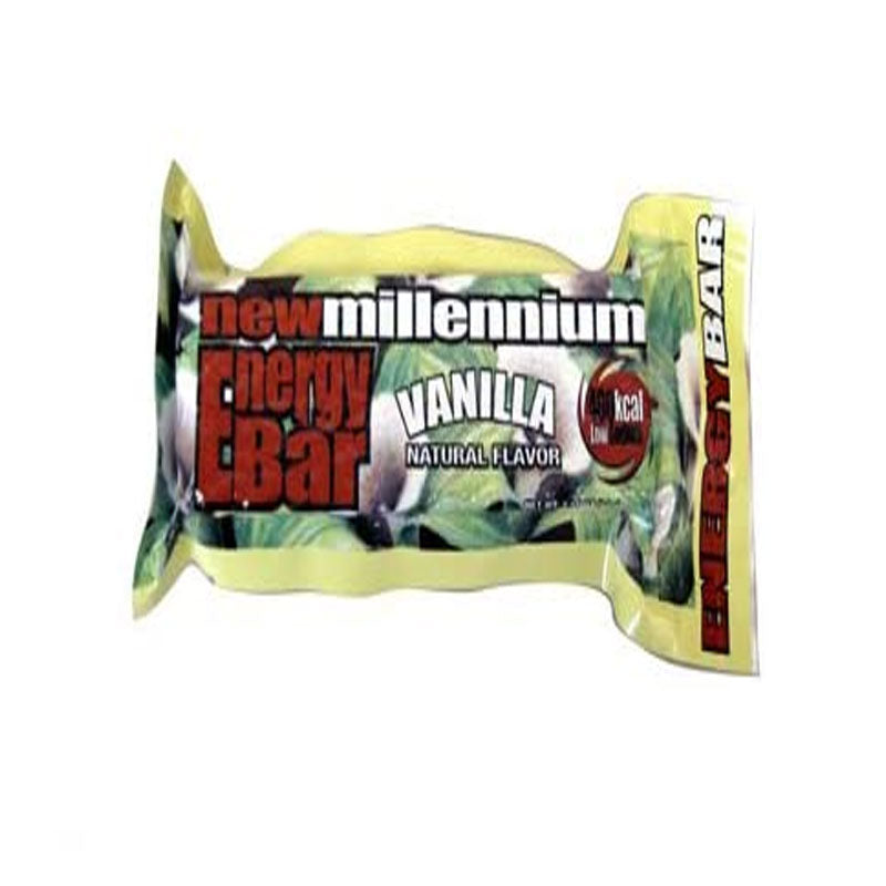 New Millennium Energy Bar Vanilla 400 Calories BeReadyFoods.com