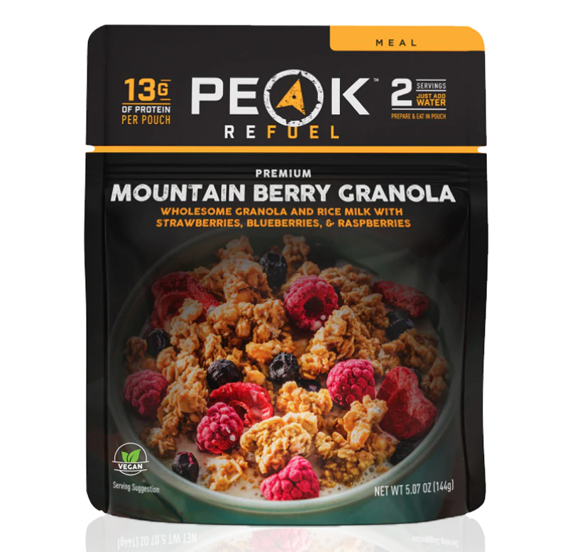 PEAK Mountain Berry Granola 5.07 oz Pouch PEAK