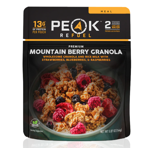 PEAK Mountain Berry Granola 5.07 oz Pouch PEAK