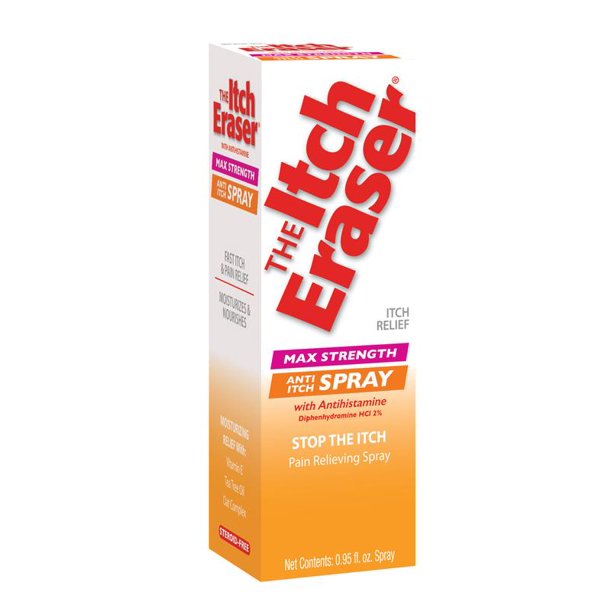 The Itch Eraser Anti Itch Spray BeReadyFoods.com